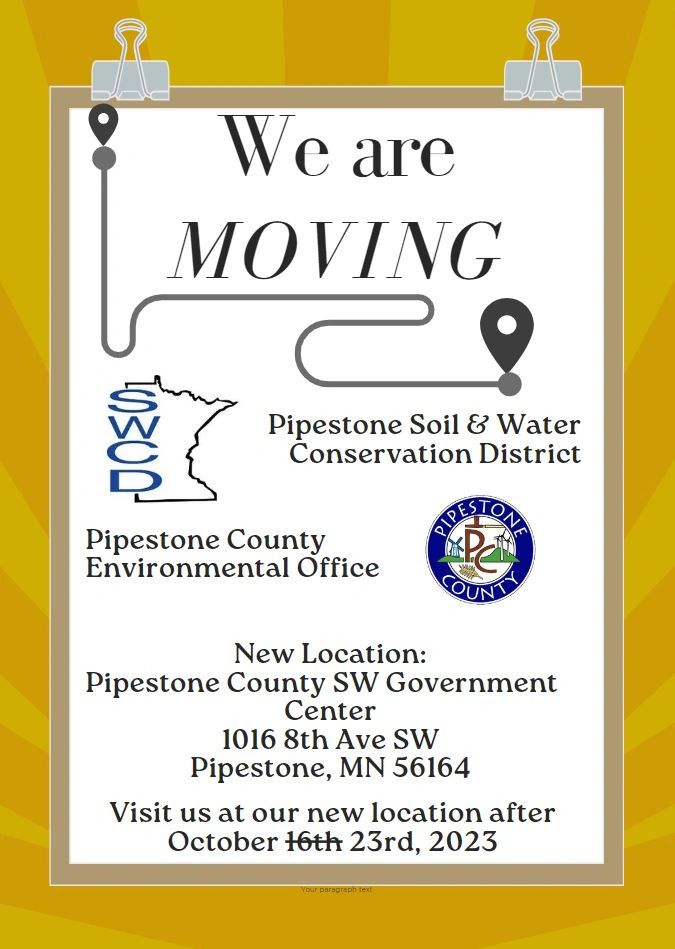 Pipestone Conservation & Zoning Pipestone SWCD